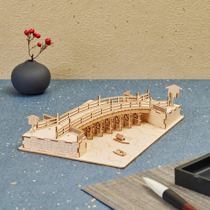 Wooden Art wa-gu-mi  Nihonbashi Bridge