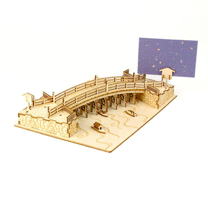 Wooden Art wa-gu-mi  Nihonbashi Bridge