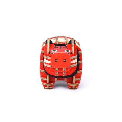 Wooden Art wa-gu-mi Akabeko
