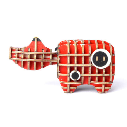 Wooden Art wa-gu-mi Akabeko