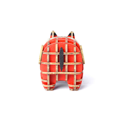Wooden Art wa-gu-mi Akabeko