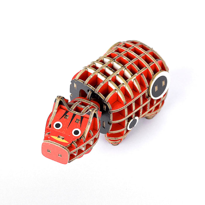 Wooden Art wa-gu-mi Akabeko