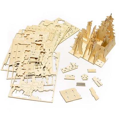 Wooden Art wa-gu-mi NEW Himeji Castle