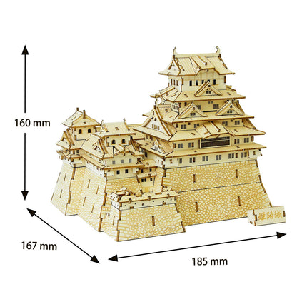 Wooden Art wa-gu-mi NEW Himeji Castle