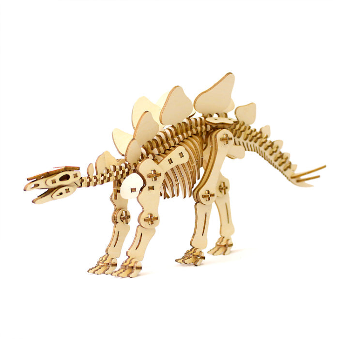 Wooden Art wa-gu-mi Stegosaurus