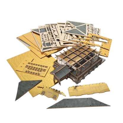 Wooden Art wa-gu-mi Kinkaku-ji Temple