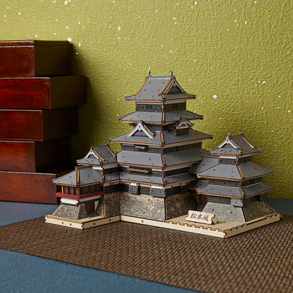 Wooden Art wa-gu-mi Matsumoto Castle Color Ver.