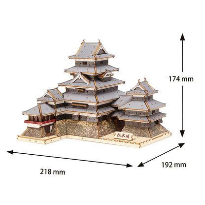 Wooden Art wa-gu-mi Matsumoto Castle Color Ver.