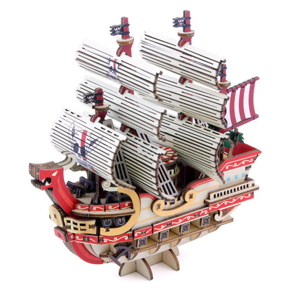 Wooden Art wa-gu-mi One Piece Red Force