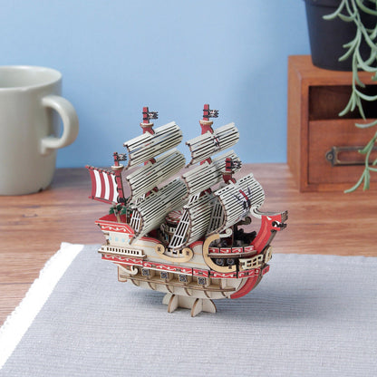 Wooden Art wa-gu-mi One Piece Red Force