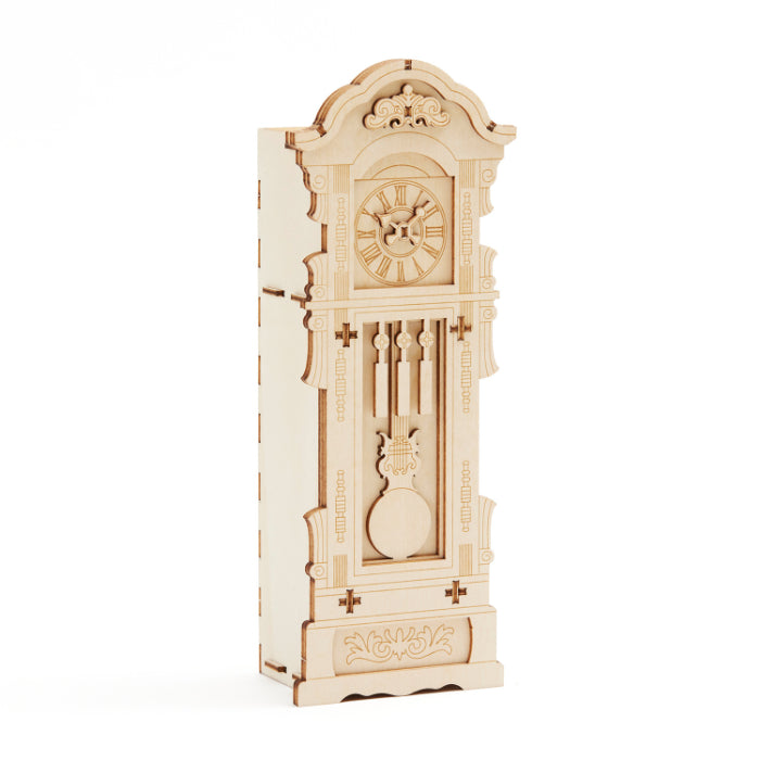 Wooden Art wa-gu-mi Antique Clock Watch Case