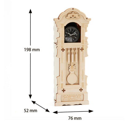 Wooden Art wa-gu-mi Antique Clock Watch Case