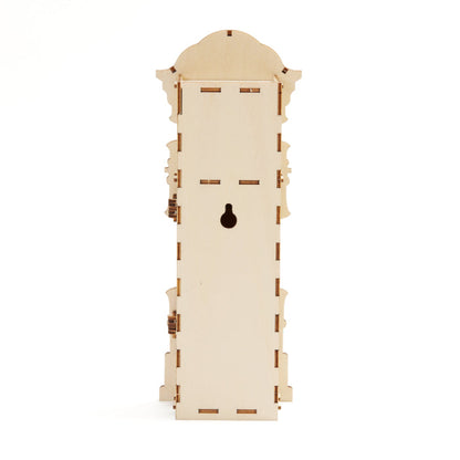 Wooden Art wa-gu-mi Antique Clock Watch Case