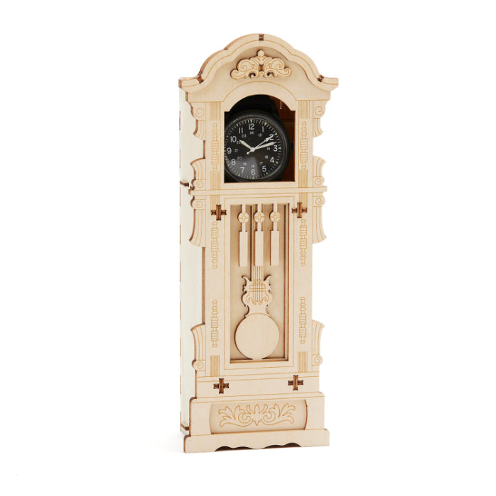 Wooden Art wa-gu-mi Antique Clock Watch Case