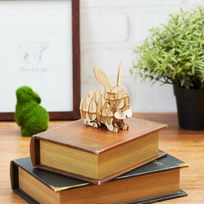 Wooden Art wa-gu-mi Rabbit