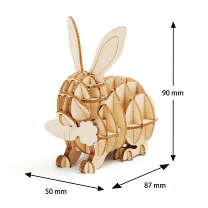 Wooden Art wa-gu-mi Rabbit