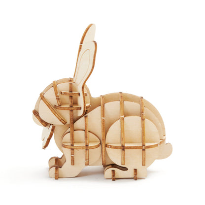 Wooden Art wa-gu-mi Rabbit