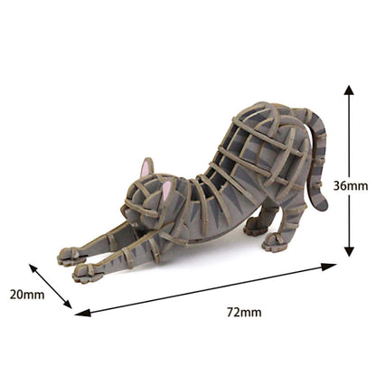 Paper Art si-gu-mi PLUS Stretching Cat