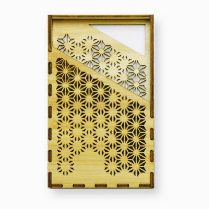 wa-gu-mi Card Case - Asanoha