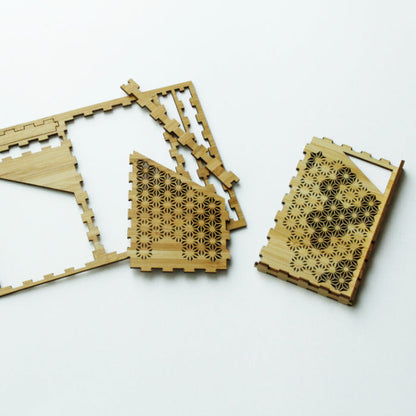 wa-gu-mi Card Case - Asanoha