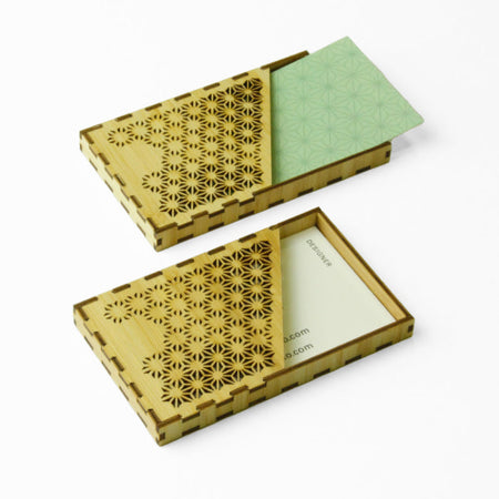 wa-gu-mi Card Case - Asanoha
