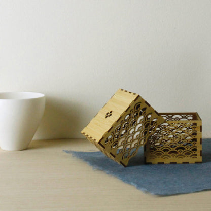 wa-gu-mi Gift Box - Seigaiha