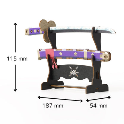 Wooden Art ki-gu-mi Zoro Sword Enma