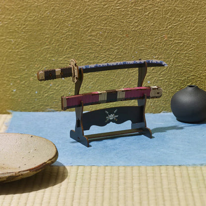 Wooden Art ki-gu-mi Zoro Sword Sandai Kitetsu